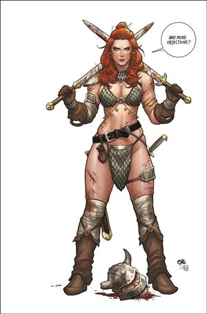 Savage Red Sonja issue 5-K Frank Cho 1:20 Virgin Cover