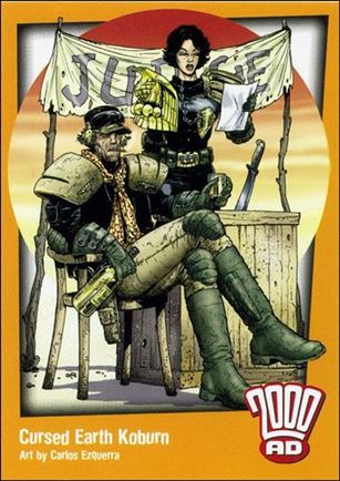 30 Years of 2000 AD: Series One (Base Set) card 58 Cursed Earth Koburn