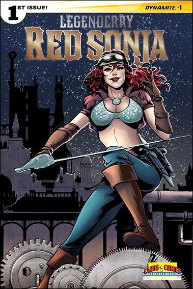 Legenderry Red Sonja (2015) issue 1-K Aneke Cards Comics & Collectibles Cover