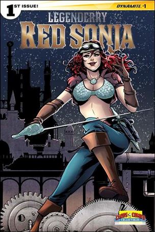 Legenderry Red Sonja (2015) issue 1-K Aneke Cards Comics & Collectibles Cover