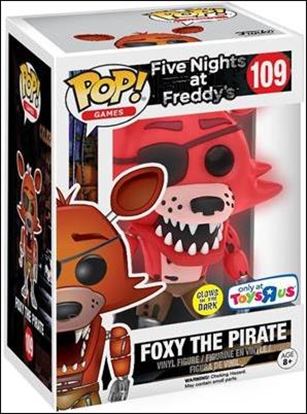 POP! Games figure 109-B Foxy the Pirate (GITD)