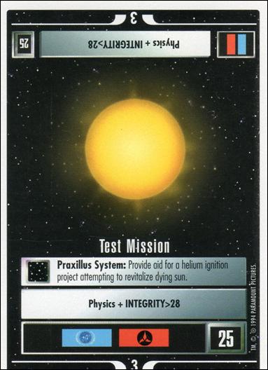 Star Trek: Premiere Unlimited (Base Set) card 193 Test Mission