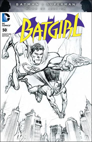 Batgirl (2011) issue 50-F Unbagged Kevin Nowlan Sketch Cover