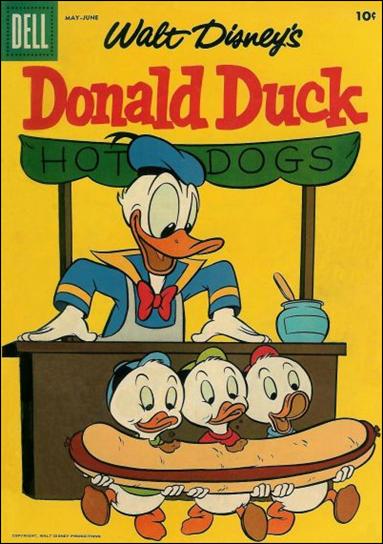 Walt Disney's Donald Duck (1952) issue 53-B 10 Cent Cover
