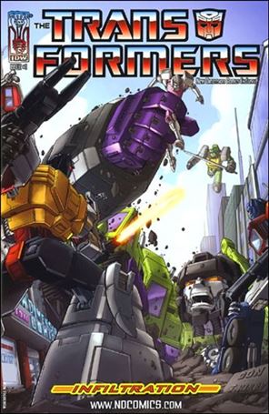 Transformers: Infiltration issue 1-I Don Figueroa New Dimension Comics Cover 1/1000