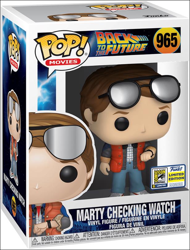 POP! Movies figure 965 Marty Checking Watch SDCC 2020 Exclusive
