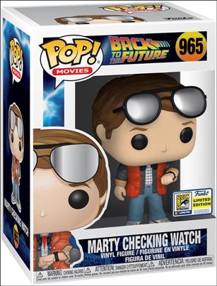 POP! Movies figure 965 Marty Checking Watch SDCC 2020 Exclusive