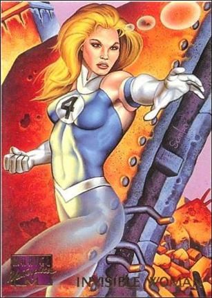 1995 Marvel Masterpieces (Base Set) card 51 Invisible Woman