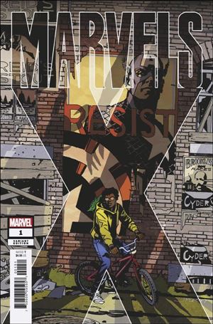 Marvels X issue 1-B John Paul Leon Party Cover