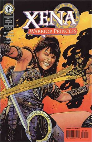 Xena: Warrior Princess (1999) issue 3 Tim Bradstreet Cover
