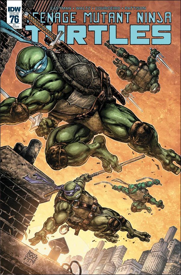 Teenage Mutant Ninja Turtles (2011) issue 76-D Freddie Williams II 1:25 Cover