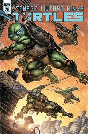 Teenage Mutant Ninja Turtles (2011) issue 76-D Freddie Williams II 1:25 Cover