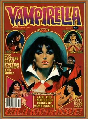 Vampirella issue 100 Collage cover