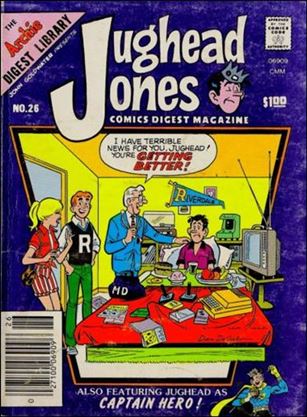 Jughead Jones Comics Digest Magazine issue 26 Digest Sized