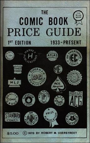Official Overstreet Comic Book Price Guide issue 1-B Blue Cover