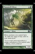 Magic the Gathering: 2014 Core Set (Base Set) card 184 Manaweft Sliver