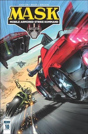 M.A.S.K.: Mobile Armored Strike Kommand issue 10-D  Santiperez 1:10 Cover