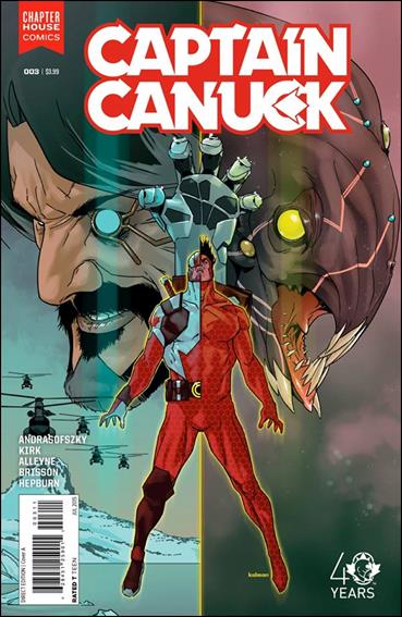 Captain Canuck (2015) issue 3 Kalman Andrasofszky Cover