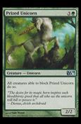 Magic the Gathering: 2011 Core Set (Base Set) card 193 Prized Unicorn