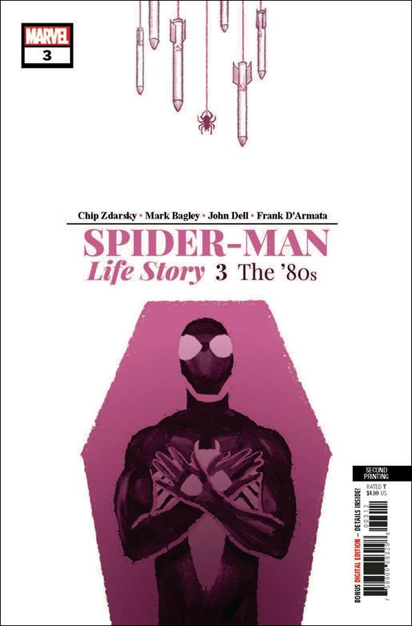 Spider-Man: Life Story issue 3-C Chip Zdarsky White Cover (2nd Printing)