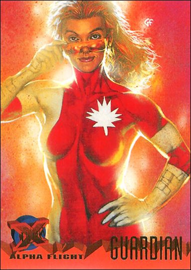 1995 Fleer Ultra X-Men (Base Set) card 55 Guardian