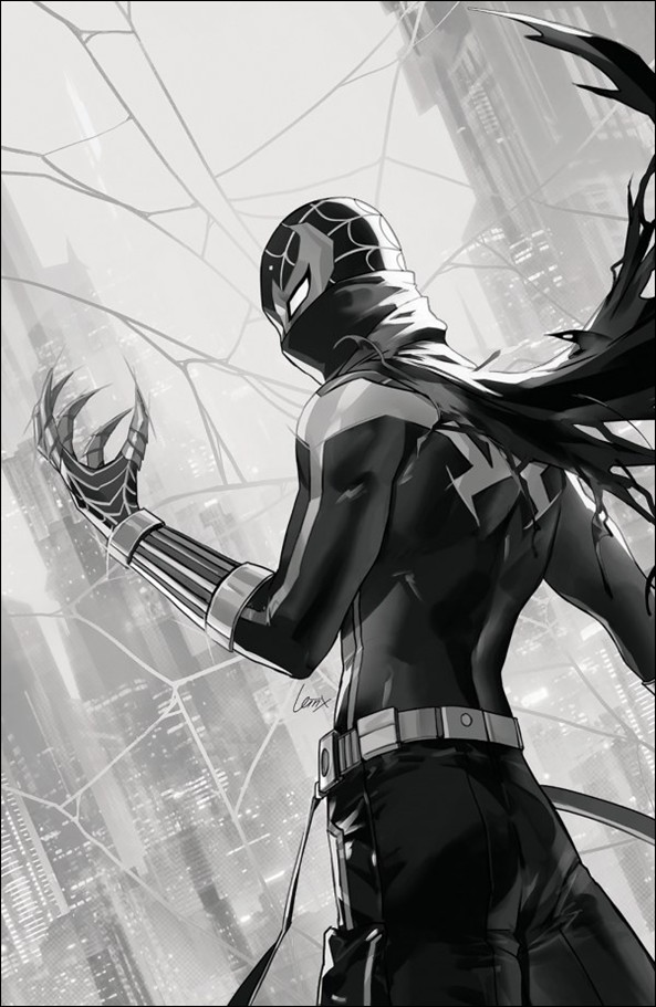 Spider-Verse vs. Venomverse issue 1-K Leirix Li B&W 1:25 Virgin 1:25 Cover (2nd Ptg.)