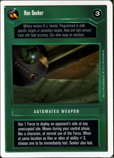 Star Wars: Premiere Unlimited (Base Set) card 149 Han Seeker