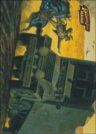 Indiana Jones Heritage (Base Set) card 83 Poster Art: The Truck Chase