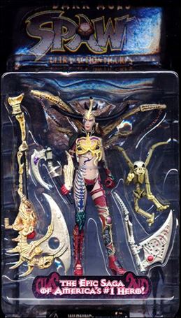 Spawn (Series 11) figure 3-B Skull Queen (Repaint)