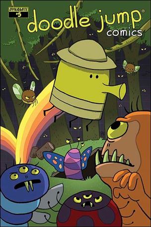Doodle Jump issue 5-B Rebekie Bennington Cover