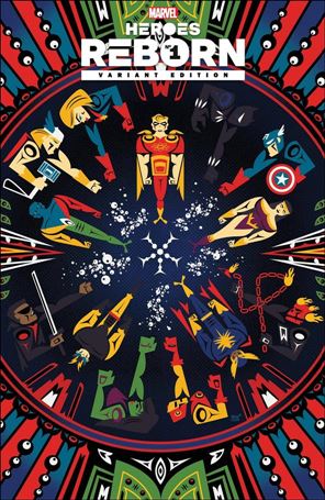 Heroes Reborn (2021) issue 1-J Jeffrey Veregge 1:50 Cover