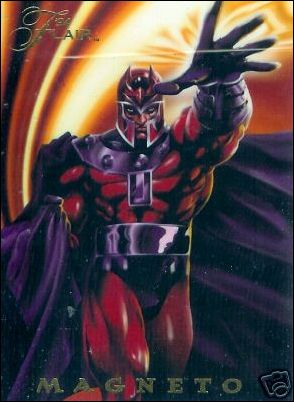 Marvel Annual Flair '94 (PowerBlast Subset) card 4 Magneto