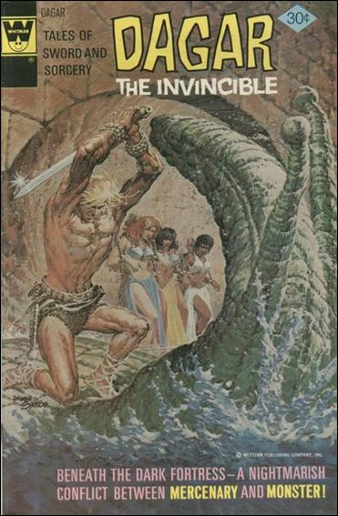 Dagar the Invincible issue 17-B Whitman Cover