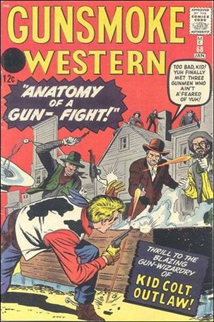 Gunsmoke Western issue 68 Black Circle Cover