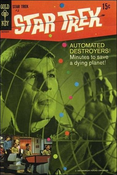 Star Trek (1967) issue 3-B Photo Back Cover