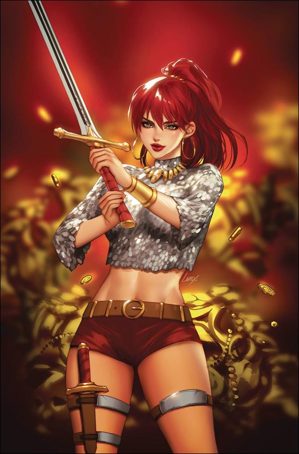 Immortal Red Sonja issue 2-Q Leirix Li 1:25 Virgin Cover