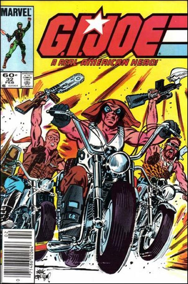 G.I. Joe: A Real American Hero issue 32-B Newsstand Cover