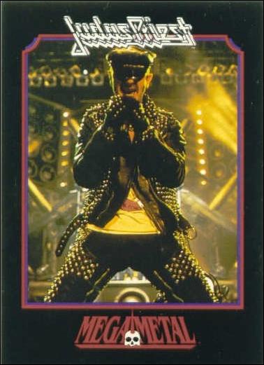 Mega Metal (Base Set) card 60 Rob Halford 1