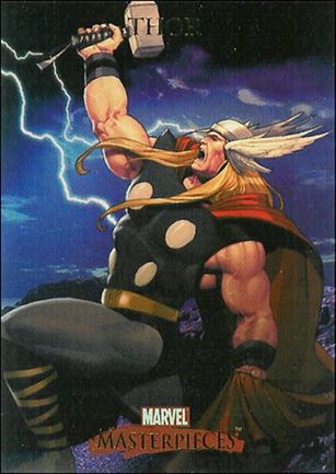2007 Marvel Masterpieces (Parallel Foil Base Set) card 86 Thor