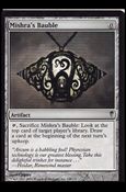 Magic the Gathering: Coldsnap (Base Set) card 138 Mishra's Bauble