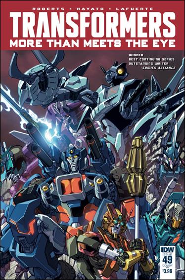 Transformers: More Than Meets the Eye (2012) issue 49-C Alex Milne 1:10 Cover
