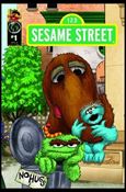 Sesame Street issue 1-C Snuffleupagus, Rosita, Oscar and Slimey Cover