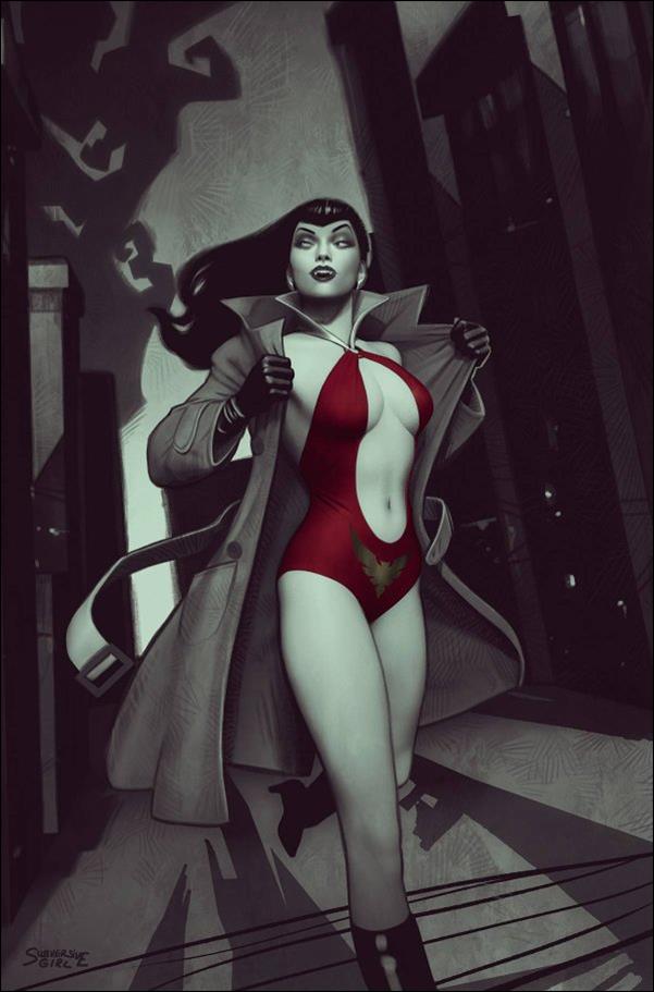 Vampirella vs. the Superpowers issue 1-N Rebeca Puebla 1:25 Virgin Cover
