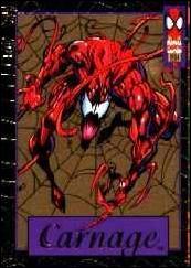 Amazing Spider-Man (Gold Web/Jumbo Packs Subset) card 6 Carnage