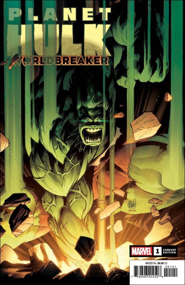 Planet Hulk: Worldbreaker issue 1-F Adam Kubert 1:25 Cover