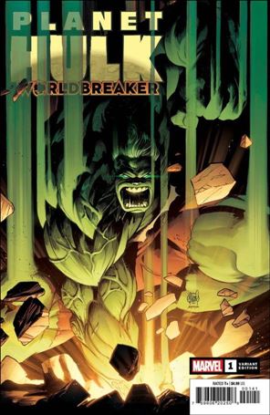 Planet Hulk: Worldbreaker issue 1-F Adam Kubert 1:25 Cover