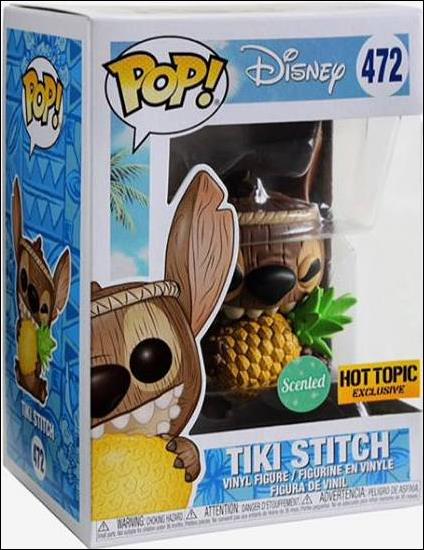 POP! Disney figure 472 Tiki Stitch (Scented) Hot Topic