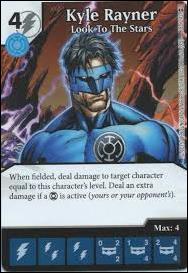 DC Comics Dice Masters War of Light card 18 Kyle Rayner: Look To the Stars