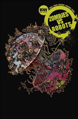 Zombies vs Robots (2015) issue 4-B James Stokoe Subscription Cover