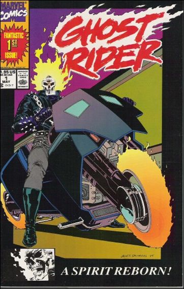 Ghost Rider (1990) issue 1-B (2nd Printing)